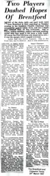 Match Report: Brentford vs Luton Town FC (26th Mar 1957)