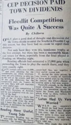 Match Report: Reading vs Luton Town FC (15th Apr 1957)