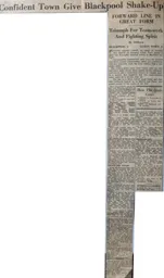 Match Report: Blackpool vs Luton Town FC (26th Aug 1957)