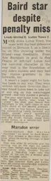 Match Report: Leeds United vs Luton Town FC (11th Sep 1957)