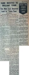 Match Report: Manchester City vs Luton Town FC (26th Oct 1957)