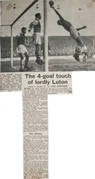 Match Report: Luton Town FC vs Arsenal (28th Dec 1957)