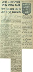 Match Report: Luton Town FC vs Aston Villa (18th Jan 1958)