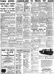 Match Report: Luton Town FC vs Sunderland (8th Feb 1958)