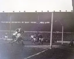 A close shave for the Chelsea goal. It was not the Town`s day