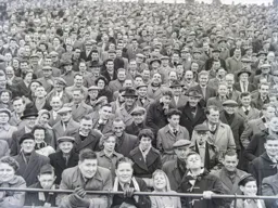 Overcoats are the order of the day on a cold Easter Monday when temperatures barely reached seven degrees celcius