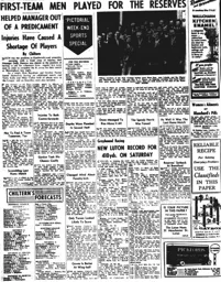 Match Report: Luton Town FC vs Portsmouth (19th Apr 1958)