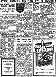 Match Report: Burnley vs Luton Town FC (20th Sep 1958)