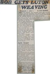 Match Report: Portsmouth vs Luton Town FC (25th Oct 1958)