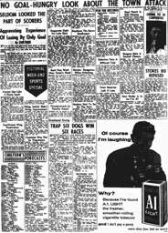 Match Report: Newcastle United vs Luton Town FC (8th Nov 1958)