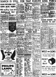 Match Report: Luton Town FC vs Tottenham Hotspur (15th Nov 1958)