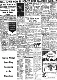 Match Report: Luton Town FC vs Blackburn Rovers (13th Dec 1958)