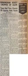 Match Report: Luton Town FC vs Birmingham City (3rd Jan 1959)