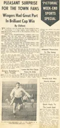 Match Report: Luton Town FC vs Leeds United (10th Jan 1959)