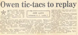 Match Report: Leicester City vs Luton Town FC (24th Jan 1959)