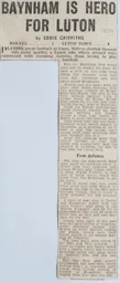 Match Report: Wolverhampton Wanderers vs Luton Town FC (18th Apr 1959)