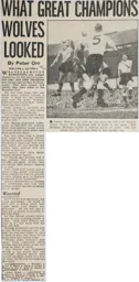 Match Report: Wolverhampton Wanderers vs Luton Town FC (18th Apr 1959)