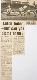 Match Report: Luton Town FC vs Blackpool (25th Apr 1959)