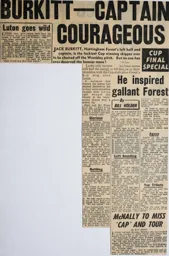 Match Report: Luton Town FC vs Nottingham Forest (2nd May 1959)