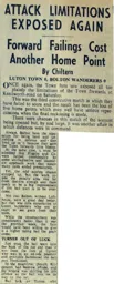Match Report: Luton Town FC vs Bolton Wanderers (5th Sep 1959)