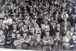 The Oak Road end anticipates