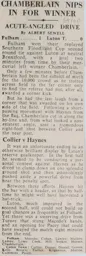 Match Report: Luton Town FC vs Fulham (23rd Nov 1959)