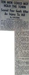 Match Report: Luton Town FC vs Fulham (23rd Jan 1960)