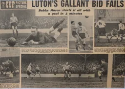 Match Report: Luton Town FC vs Wolverhampton Wanderers (20th Feb 1960)