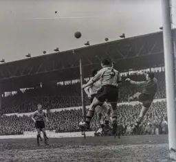 The ball is punched clear