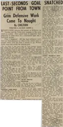Match Report: Wolverhampton Wanderers vs Luton Town FC (23rd Feb 1960)