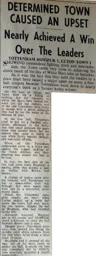 Match Report: Tottenham Hotspur vs Luton Town FC (2nd Apr 1960)