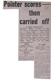 Match Report: Burnley vs Luton Town FC (16th Apr 1960)