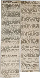 Match Report: Luton Town FC vs Blackburn Rovers (18th Apr 1960)