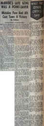 Match Report: Luton Town FC vs Sunderland (27th Aug 1960)