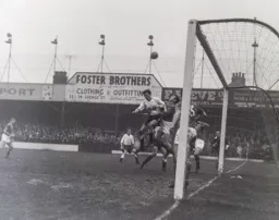 Mike Tracey goes in hard