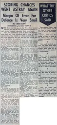 Match Report: Brighton & Hove Albion vs Luton Town FC (12th Nov 1960)