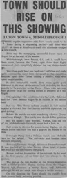 Match Report: Luton Town FC vs Middlesbrough (19th Nov 1960)