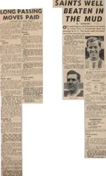 Match Report: Luton Town FC vs Southampton (3rd Dec 1960)