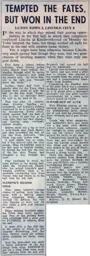 Match Report: Luton Town FC vs Lincoln City (26th Dec 1960)