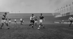 Alec Ashworth moves on to a loose ball