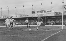 City goalkeeper Bert Trautmann looks favourite for the this one