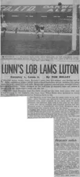 Match Report: Barnsley vs Luton Town FC (18th Feb 1961)