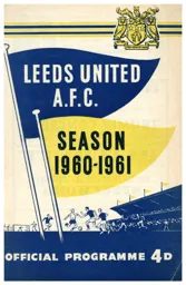 Programme: Leeds United vs Luton Town FC (8th Mar 1961)