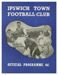 Programme: Ipswich Town vs Luton Town FC (25th Mar 1961)