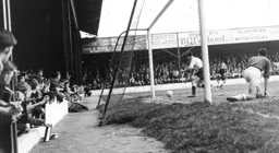 Roland Legate waits for the ball to drop