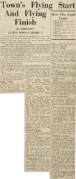 Match Report: Luton Town FC vs Derby County (30th Aug 1961)