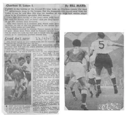 Match Report: Charlton Athletic vs Luton Town FC (23rd Sep 1961)
