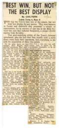 Match Report: Luton Town FC vs Bury (7th Oct 1961)