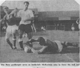 Match Report: Luton Town FC vs Bury (7th Oct 1961)