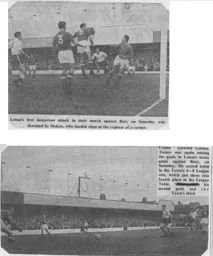 Match Report: Luton Town FC vs Bury (7th Oct 1961)